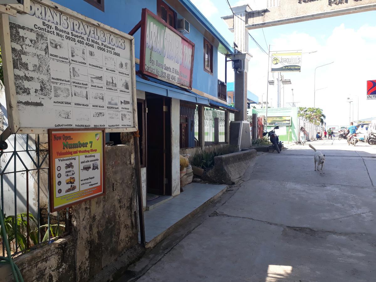 Adrian Travellers Inn El Nido Bagian luar foto