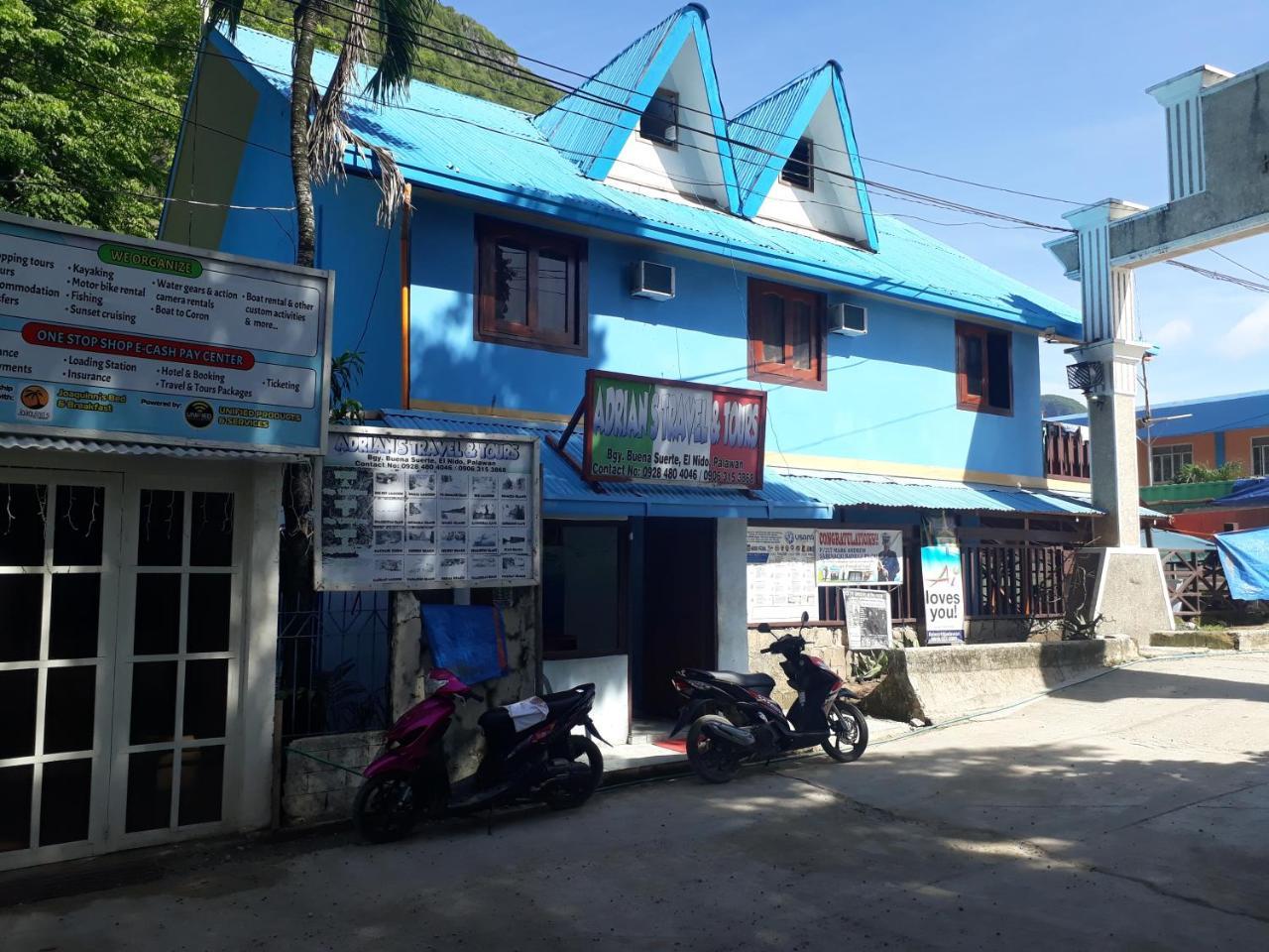 Adrian Travellers Inn El Nido Bagian luar foto